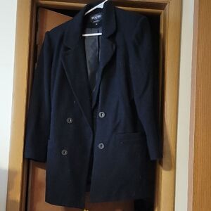 Braetan Black Trench Coat